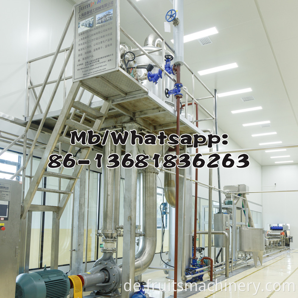 Grape juice production line/concentrate juice processing line